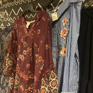 Women’s lot dresses and Tops